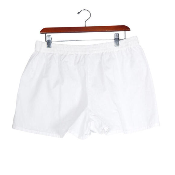Sunday Best Aritzia Womens Large White Eva 3 Inch Cotton Poplin Shorts Sun-deh - Picture 11 of 15